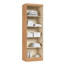 Ver imagem 2 de Guarda-Roupa Modulado 2 Portas com Prateleiras Infinity Marrom/Cedro/Duna