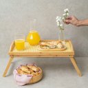 Ver imagem 3 de Bandeja de Bambu Oikos com Pés Dobráveis 50cm Retangular