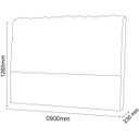 Ver imagem 3 de Cabeceira Solteiro Estofada Dama 