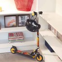 Ver imagem 1 de Patinete Juvenil Ajustável Dobrável Preto Mor