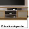 Estante Home para TV até 65 Polegadas Impulso JCM Móveis Off White/Noronha - 4