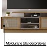 Estante Home para TV até 65 Polegadas Impulso JCM Móveis Off White/Noronha - 3
