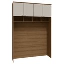 Ver imagem 1 de Guarda Roupa Modulado Ponte 163cm 04 Portas 245cm Alt Setiba