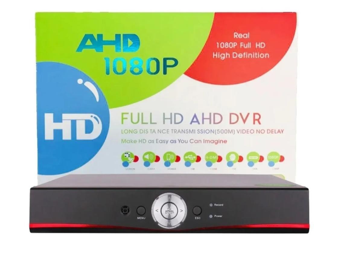 Dvr 4 Canais - Full Hd 1080p 6em1- Xmeyer - 3