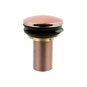 Válvula Lavatorio Click Luxo 8 Cm Rose Gold - 7/8
