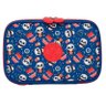 Kit Mochila e Estojo Box Escolar Infantil Panda Pipoca Azul - Xeryus - 3