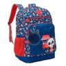 Kit Mochila e Estojo Box Escolar Infantil Panda Pipoca Azul - Xeryus - 5
