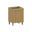 Ver imagem 1 de Balcão de Cozinha 60cm 2 Portas Elegance Luciane Móveis