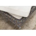 Ver imagem 2 de Saia Box Fit Cama Queen Capa com Elástico Malha Helanca Se Ajusta Ao Box 1 Pç Estampada:25 Azulejo a