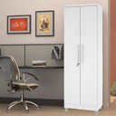 Ver imagem 2 de Armário Multiuso com Chaves Napole Mirarack- Branco