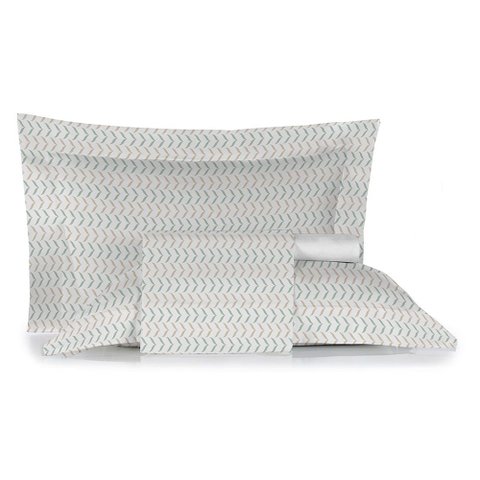 Jogo de Cama King Size Algodão 180 Fios 4 Pçs Estampa Casual