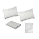 Ver imagem 5 de Jogo de Cama King Size Algodão 180 Fios 4 Pçs Estampa Casual