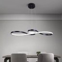 Ver imagem 2 de Lustre Pendente 3 em 1 Arco Infinito LED Perfil Recepçao Hall de Entrada Sala de Jantar Restaurante 