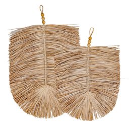 Duo Folhas Decorativas Artesanais - 1