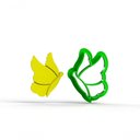 Ver imagem 1 de Cortador Borboleta Perfil Tamanho 5cm