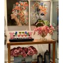 Ver imagem 3 de Bandeja Preta Vidro Decoração Luxo 50x30