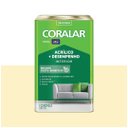 Ver imagem 1 de Tinta Acrílica Coralar Mais Desempenho 18 Litros Pérola Fosco Coral Coralar + Desempenho