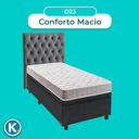 Ver imagem 4 de Cama + Bau Blindado e Colchão D23 Solteiro - D23 Inducol + Cabeceira