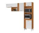 Ver imagem 1 de Cozinha Compacta Vitória 240cm - Cinamomo/branco Aramóveis