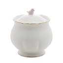 Ver imagem 1 de Açucareiro de Porcelana Birds Branco 300ml - Wolff