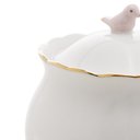 Ver imagem 5 de Açucareiro de Porcelana Birds Branco 300ml - Wolff