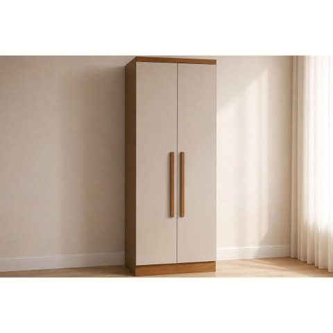 Guarda Roupa Modulado 2 Poas Nicho Rizon Fendi N. Horizonte