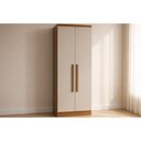 Ver imagem 1 de Guarda Roupa Modulado 2 Poas Nicho Rizon Fendi N. Horizonte