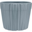 Ver imagem 1 de Cachepô Decorativo Vaso Planta Home&Co Cerâmica 10x12x12cm Cinza