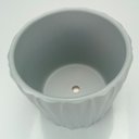 Ver imagem 7 de Cachepô Decorativo Vaso Planta Home&Co Cerâmica 10x12x12cm Cinza