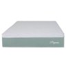 Conjunto Box Queen Hellen Pegasus 1,58x1,98 Verde com Branco - 2