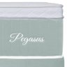 Conjunto Box Queen Hellen Pegasus 1,58x1,98 Verde com Branco - 6