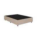 Ver imagem 2 de Base Box Casal Classic Blindado 138x188 Corino Bege