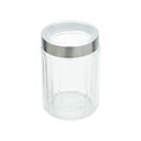 Ver imagem 3 de Kit 5 Porta Mantimentos Vidro com Tampa Aço Inox e Visor 1,2l Lyor
