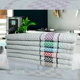 2 Panos de Prato Atoalhado Felpudo 370g/m² Premium Rosa - 3