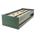 Ver imagem 3 de Cama Solteiro Bicama Ditália Cm-20 Cor:verde Oliva