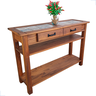 Aparador Rack Buffet Mesa Auxiliar Tv Video 100 Cm Cerâmica Organizador Multiuso Sala Balcão Retro - 9