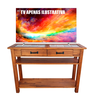 Aparador Rack Buffet Mesa Auxiliar Tv Video 100 Cm Cerâmica Organizador Multiuso Sala Balcão Retro - 1