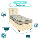 Ver imagem 3 de Cama + Bau Blindado e Colchão D33 Solteiro - Maxsono Paropas + Cabeceira
