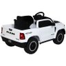 Carro Eletrico Infantil Pickup Dodge Ram 12v Branco - Belfix - 2