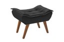 Ver imagem 1 de Puff Decorativo Opalla Suede para Sala Unidecor Preto