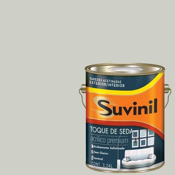 Tinta Acrílica Acetinada Suvinil Teia de Aranha 3,6lts - 1