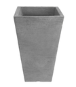 Ver imagem 1 de Vaso Trapezio Grafiato 65 Cinza Claro