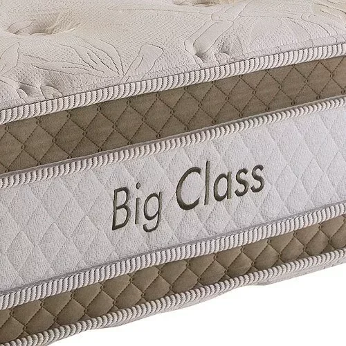 Ver imagem 3 de CONJUNTO: BOX + COLCHÃO HERVAL BIG CLASS - MOLAS CONFORTCLASS CASAL 138X188X70