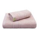 Ver imagem 1 de Kit Toalha Banho Gigante + Rosto Rosa Nilo + Tapete
