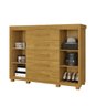 Cômoda Grande Reforçada Casal Havana em Mdf 5 Gavetas Fenix - 5