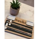 Ver imagem 2 de Kit Conjunto Refeição Oriental para Sushi em Ardosia