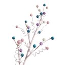 Ver imagem 1 de Haste Pascoa Ovo Perolado Colorido Rococo 53cm