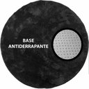 Ver imagem 3 de Tapete Redondo 2,00m Quarto Sala Escritório Pelo Macio.:Preto