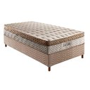 Ver imagem 1 de Cama Box Solteiro: Colchão Molas Ensacadas Paropas Masterpocket Eco Linho + Base Clean(88x188)