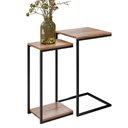 Ver imagem 7 de Kit Adega e Mesa Auxiliar Industrial Ariel Demolição - Pallazio